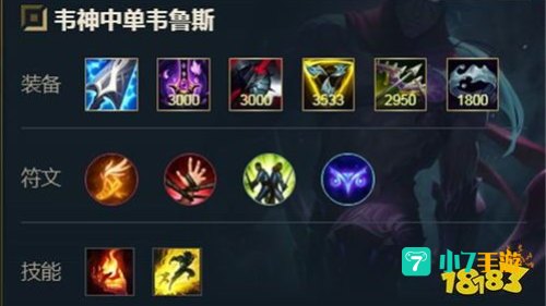 lol韦鲁斯出装